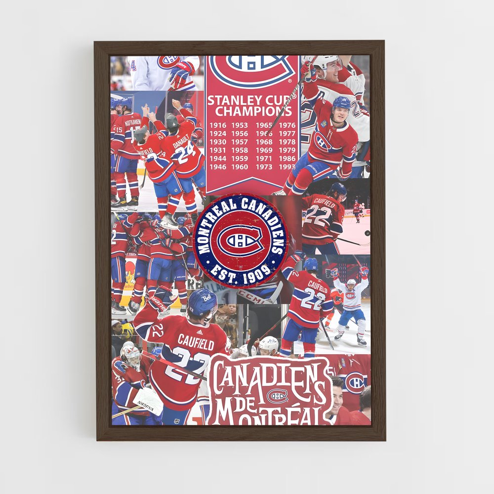 Poster La Glorieuse Épopée – affiche Hockey sur glace (vue 5)